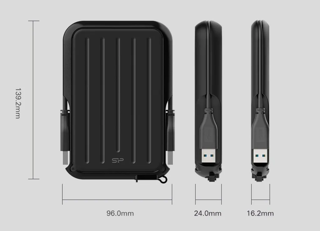 Disk HDD Silicon Power A66, 1TB, i zi - 3