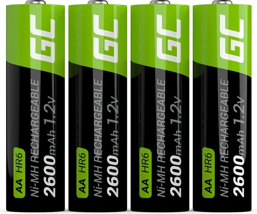 Bateri AA HR6 Green Cell, 2600mAh, 4 copë - 2