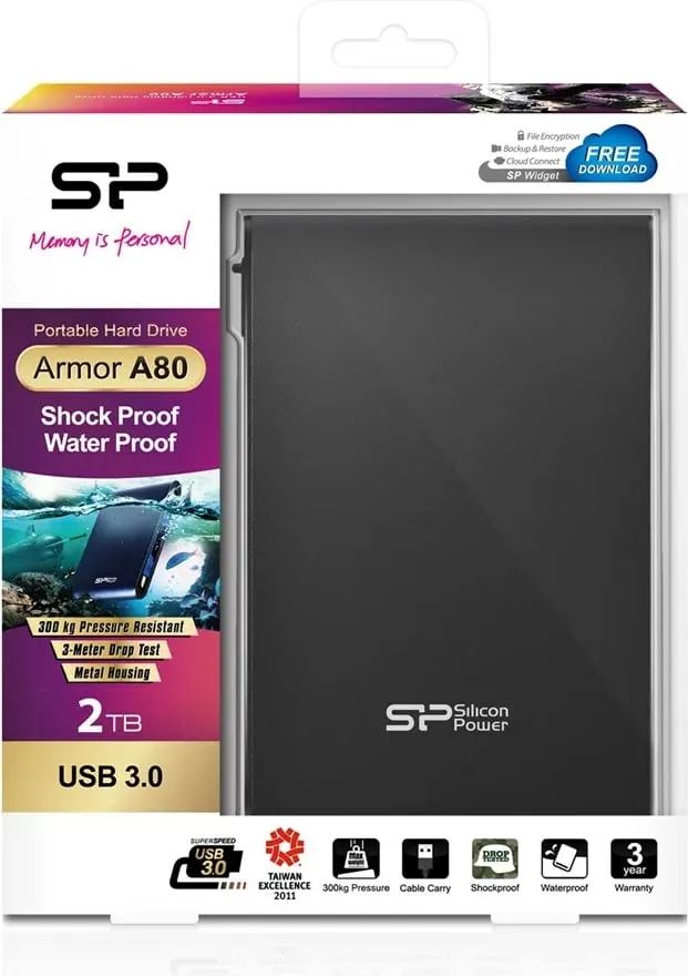 Disk HDD Silicon Power Armor A80, 2TB, i zi - 3