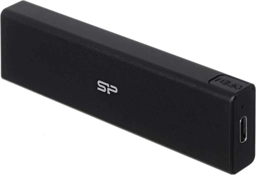 Kuti për SSD Silicon Power PD60, SATA/m.2, e zezë - 1