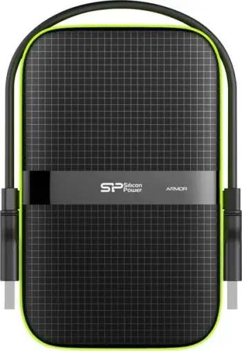 Disk HDD Silicon Power Armor A60, 5TB, i gjelbër/i zi