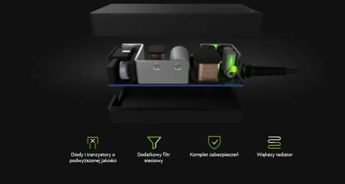Adapter universal Green Cell AD123PV2, 65W, për laptop, i zi - 2