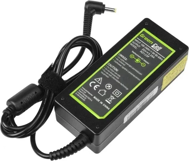 Adapter universal Green Cell AD123PV2, 65W, për laptop, i zi - 4