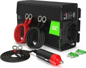 Invertor Green Cell INV16, 12V, 230 V, 500 W, i zi