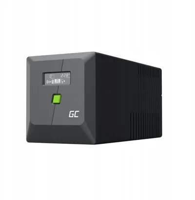 UPS Green Cell PowerProof 1000VA 700W, Line Interactive, sinus i pastër, i zi - 3