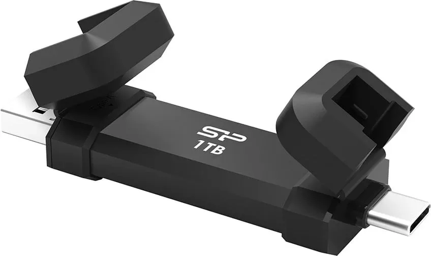 USB flash drive Silicon Power DS72, 1 TB, USB 3.2 Gen 2, Type-A/Type-C, Zi - 1