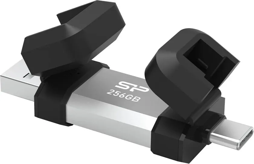 USB Silicon Power Mobile C51, 256GB, USB 3.2, argjendtë - 2