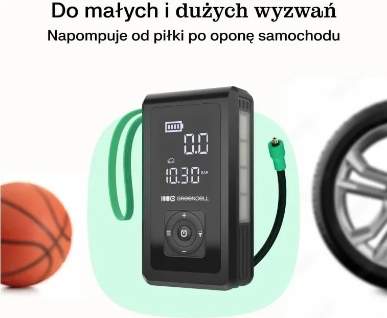 Power bank Green Cell CJSGC03, 8000 mAh, E zezë, Jeshile e çelët - 14