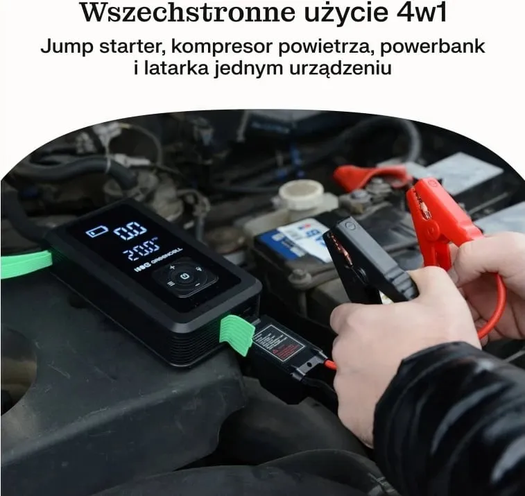 Power bank Green Cell CJSGC03, 8000 mAh, E zezë, Jeshile e çelët - 8