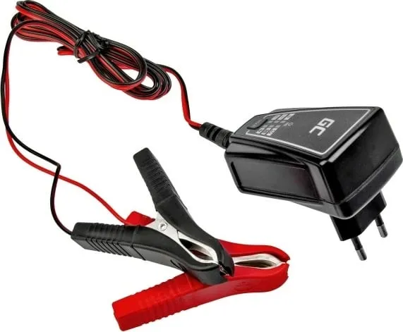 Karikues automat për bateri Green Cell, 6V 12V, 1A, i zi - 3