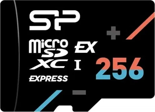 Kartë memorie Silicon Power HYPERA MicroSDXC 256 GB, e zezë - 1