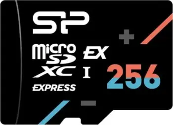 Kartë memorie Silicon Power HYPERA MicroSDXC 256 GB, e zezë
