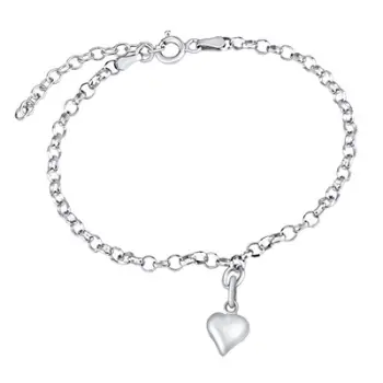 Byzylyk për këmbë Silvego Heart ZT1303175AVSW
