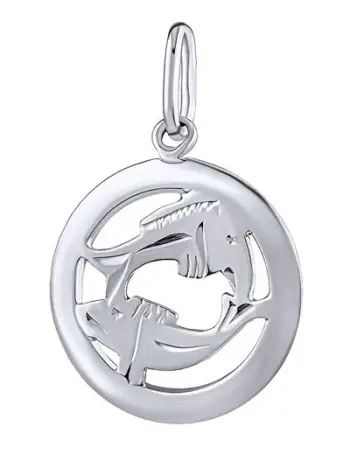 Stoli për qafore Silvego Pisces SILVEGOB10283S03, e argjendtë