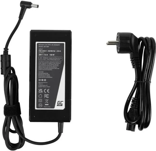 Adapter laptopi Green Cell PRO 150W për Asus - 5