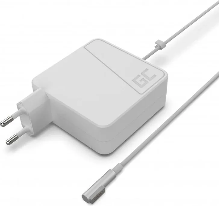 Adapter Green Cell AD03 për Apple iMacbook, 60W, Magsafe, Bardhë - 1