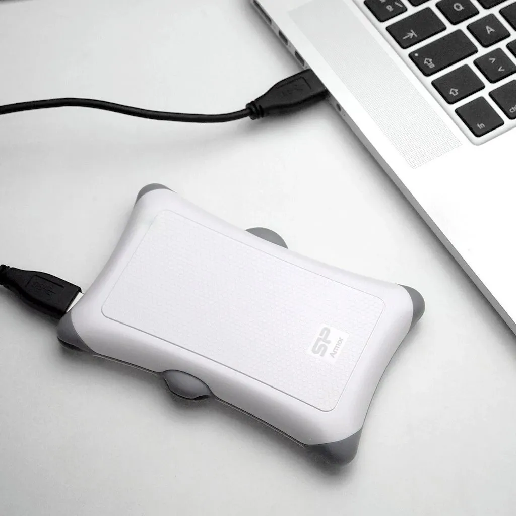 Disk HDD Silicon Power Armor A30, 2.5", 1000 GB, i bardhë - 3