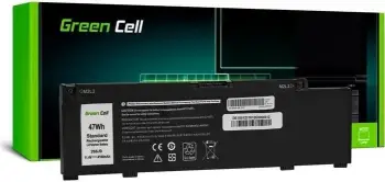 Bateri zëvendësuese Green Cell për Dell G3 15 3500 3590 G5 5500 5505 Inspiron 14 5490, e zezë