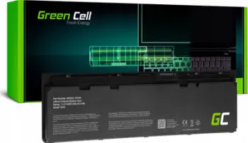 Bateri laptopi Green Cell WD52H VFV59, 4600mAh, për Dell Latitude E7240 E7250, e zezë
