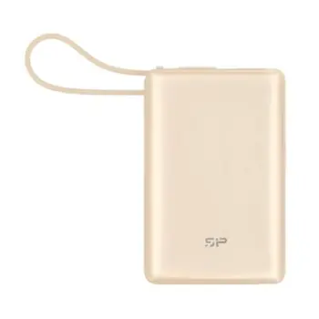 Karikues portativ Silicon Power CP10, 10000mAh, 12W, rozë metalike