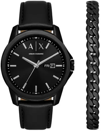 Set orë dore + byzylyk Armani Exchange AX7147SET