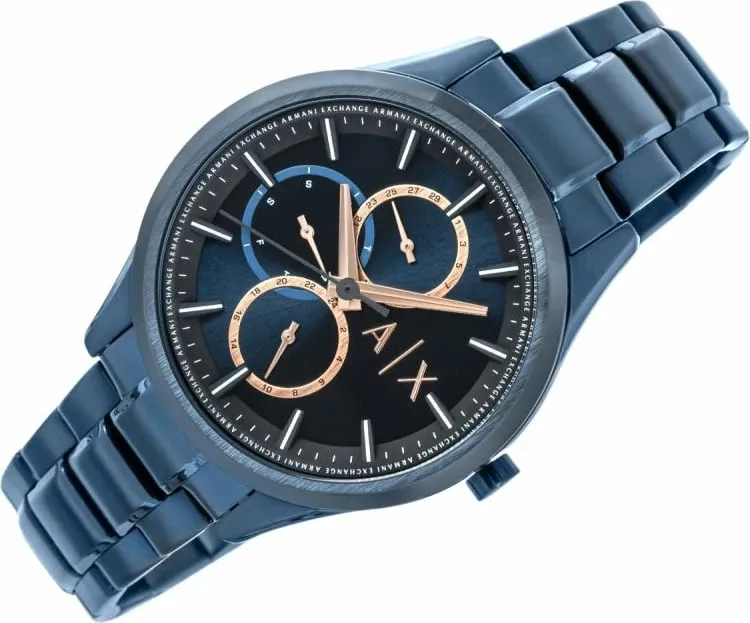 Ora kronograf Armani Exchange Dante AX1881, çelik inox, 50m rezistente ndaj ujit, blu - 2