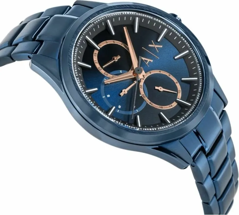 Ora kronograf Armani Exchange Dante AX1881, çelik inox, 50m rezistente ndaj ujit, blu - 3
