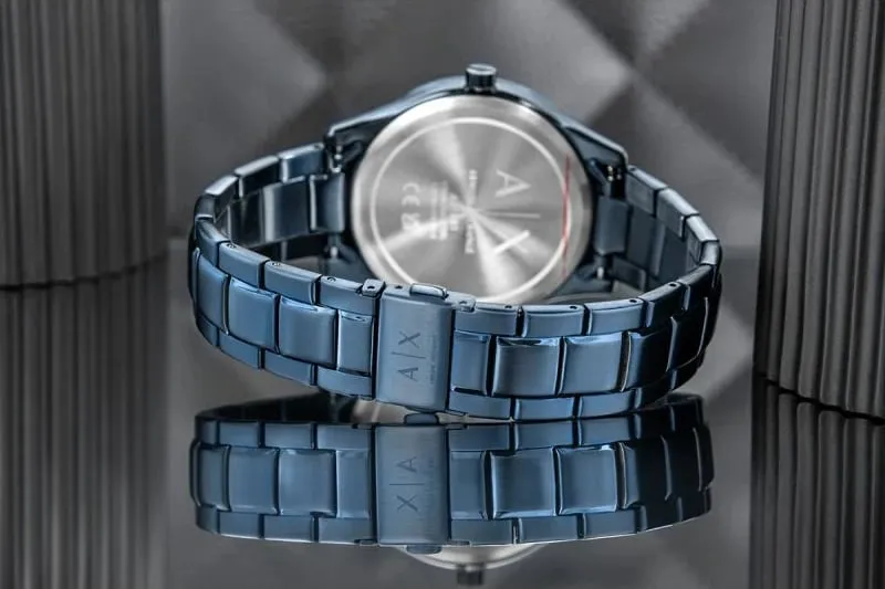 Ora kronograf Armani Exchange Dante AX1881, çelik inox, 50m rezistente ndaj ujit, blu - 7