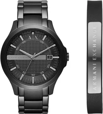 Set Armani Exchange AX7101 - orë dore + byzylyk