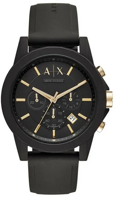 Set Armani Exchange Outerbanks AX7105, orë dore + rrip indentifikues - 3