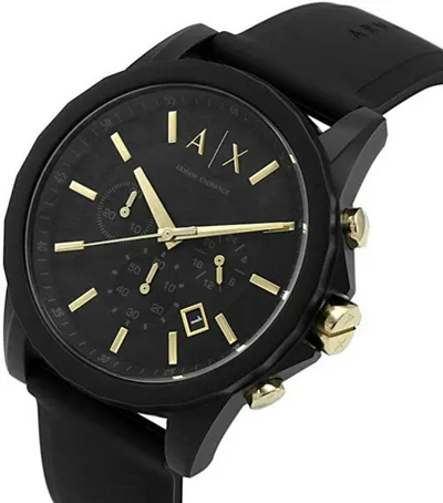 Set Armani Exchange Outerbanks AX7105, orë dore + rrip indentifikues - 4