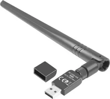 Përshtatës rrjeti USB Wireless Lanberg Nc-0300-Wie, N300, i zi