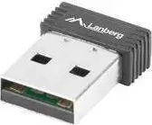 Kartë rrjeti LANBERG NC-0150-WI, USB 2.0, Wi-Fi N150, e zezë