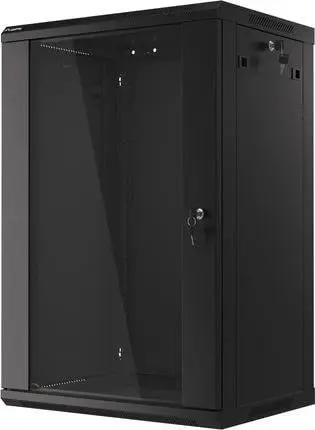 Kabinet Lanberg WF01-6418-10B, 19", 18U, i zi
