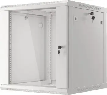 Kabinet për serverë Lanberg, 19" 12U, i bardhë