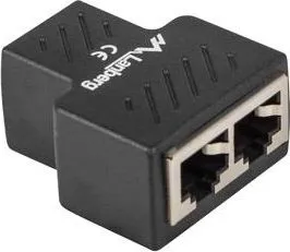 Ndarës për kabllo rrjeti Lanberg RJ45 2x RJ45 - 1