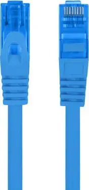 Kabllo patchcord Lanberg, Cat.6A, S/FTP, LSZH, CCA, 10m, e kaltër