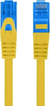 Kabllo Lanberg Patchcord, Cat.6, S/FTP, LSZH, 10m, e verdhë