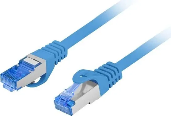 Kabllo rrjeti Lanberg CAT.6A, S/FTP, LSZH, CCA, 20m, e kaltër - 1