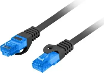 Kabllo rrjeti Lanberg PATCHCORD CAT.6A S/FTP LSZH CCA, 5m, e kaltër/zezë