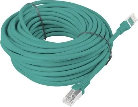 Kabllo patchcord Lanberg Cat.6, FTP, 30m, e gjelbër - 1