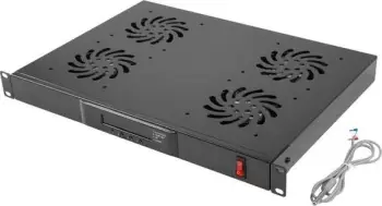 Panel i ventilimit LCD Lanberg 1U (AK-1503-B), 19"