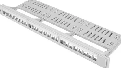 Panel për server Lanberg PPKS-1124-S, i bardhë - 1