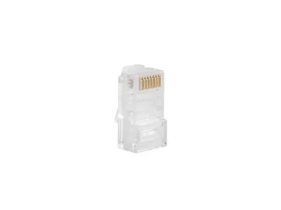 Set priza Lanberg RJ45 (8P8C) CAT.5E UTP, 100 copë - 1