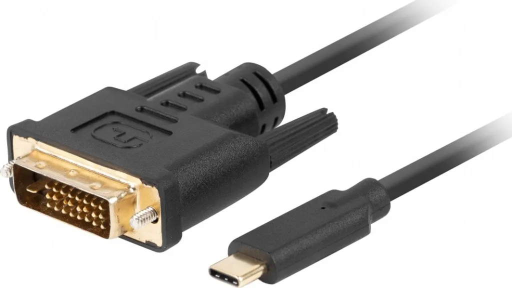 Kabllo Lanberg USB CA-CMDV-10CU-0005-BK, 0.5m - 1