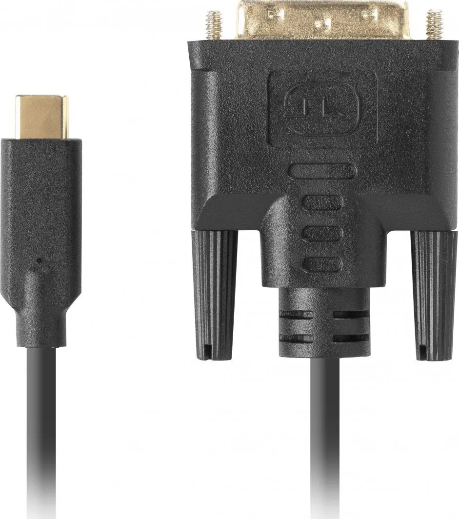 Kabllo Lanberg USB CA-CMDV-10CU-0005-BK, 0.5m - 2