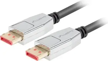 Kabllo Lanberg (CA-DPDP-20CU-0018-BK), DisplayPort në DisplayPort, 1.8 m, e zezë