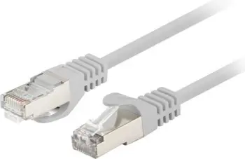 Kabllo rrjeti Lanberg Patchcord, Cat.6 FTP, 1m, set 10 copë, gri
