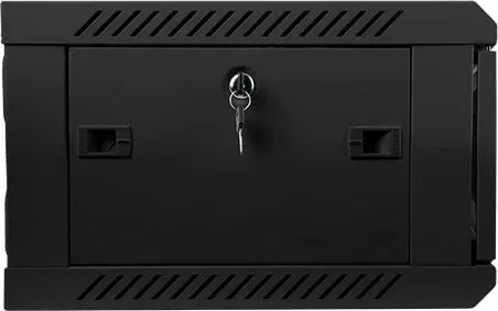 Kabinet Lanberg për montim në mur, 19", 4U (modeli WF01-6404-10B), 450 mm, i zi - 5