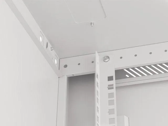 Kabinet Lanberg 19", 6U, i bardhë - 5